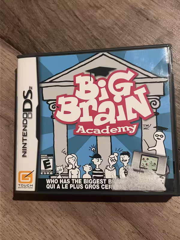 Big Brain Academy (Nintendo DS, 2006) CIB COMPLETE