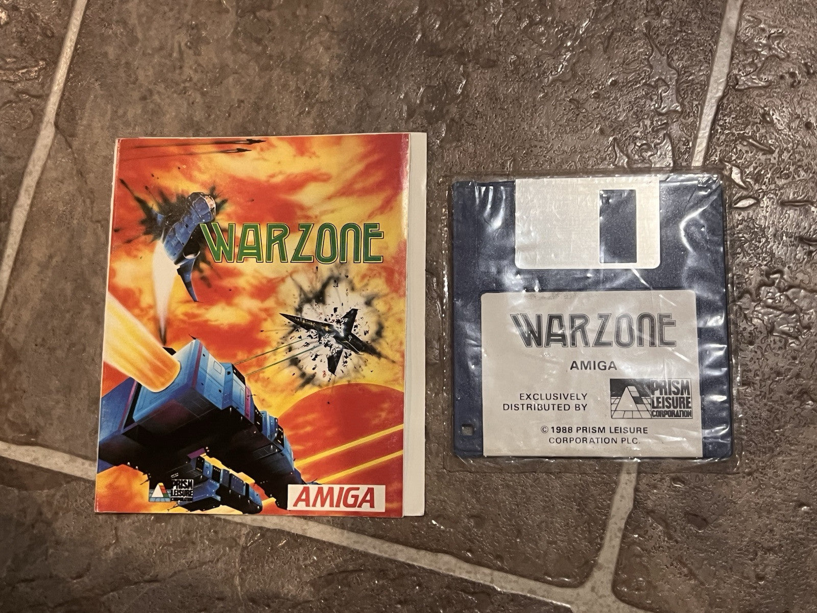 Warzone by Prism Commodore Amiga 500 1200 2000