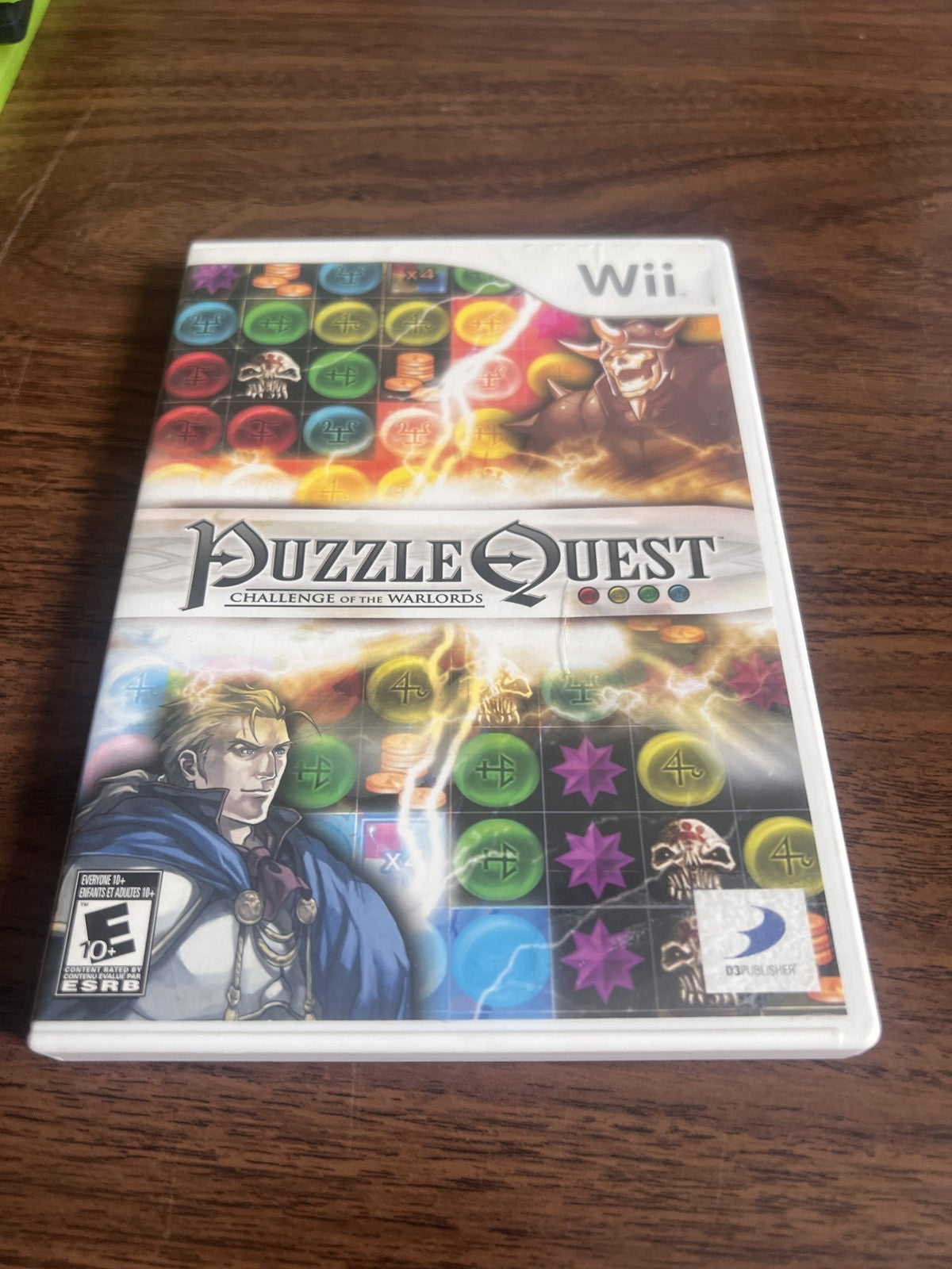 Puzzle Quest Challenge of the Warlords (Nintendo Wii , 2007) CIB COMPLETE