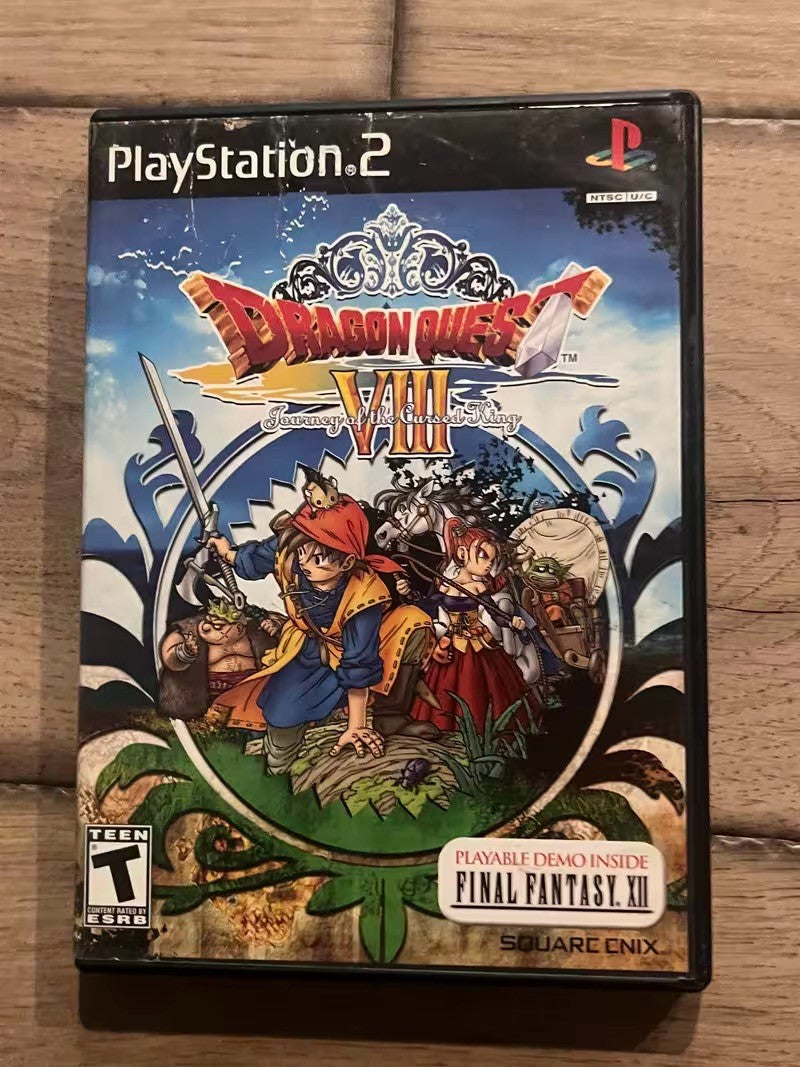 Dragon Quest VIII: Journey of the Cursed King (Sony Playstation 2, 2005) CIB