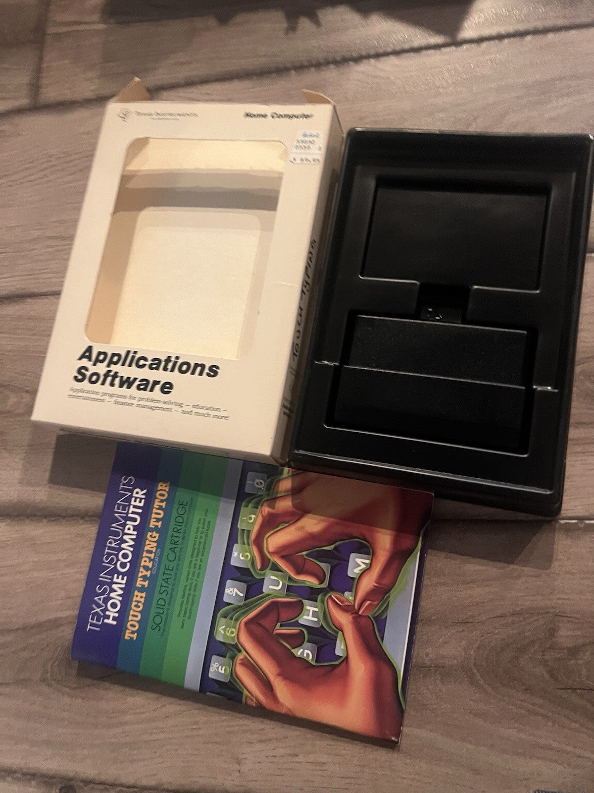 Touch Typing Tutor (TI-99/4a Texas Instruments Home Computer, 1982) CIB