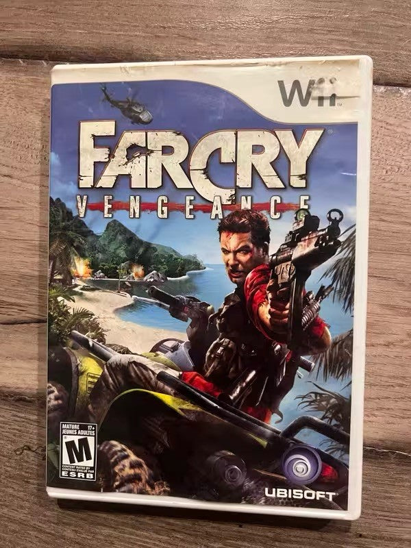 Far Cry Vengeance (Nintendo Wii, 2006) NO MANUAL