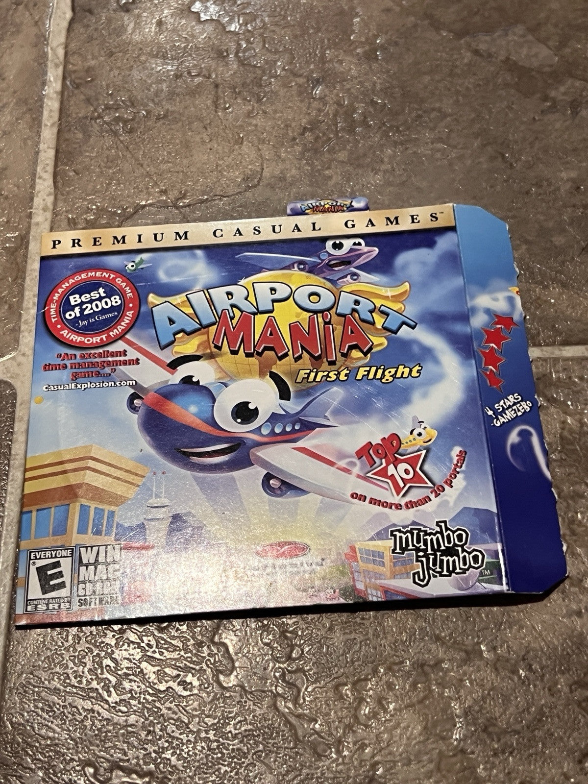 Airport Mania First Flight Airline Simulation for Windows PC Game CIB