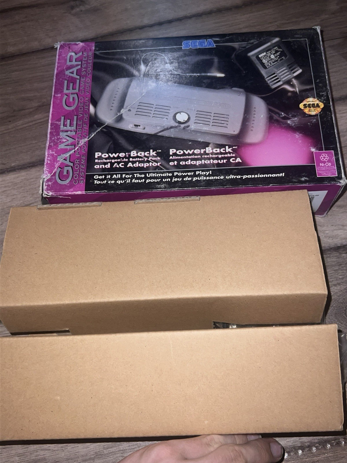 SEGA Game Gear PowerBack CIB Open Box