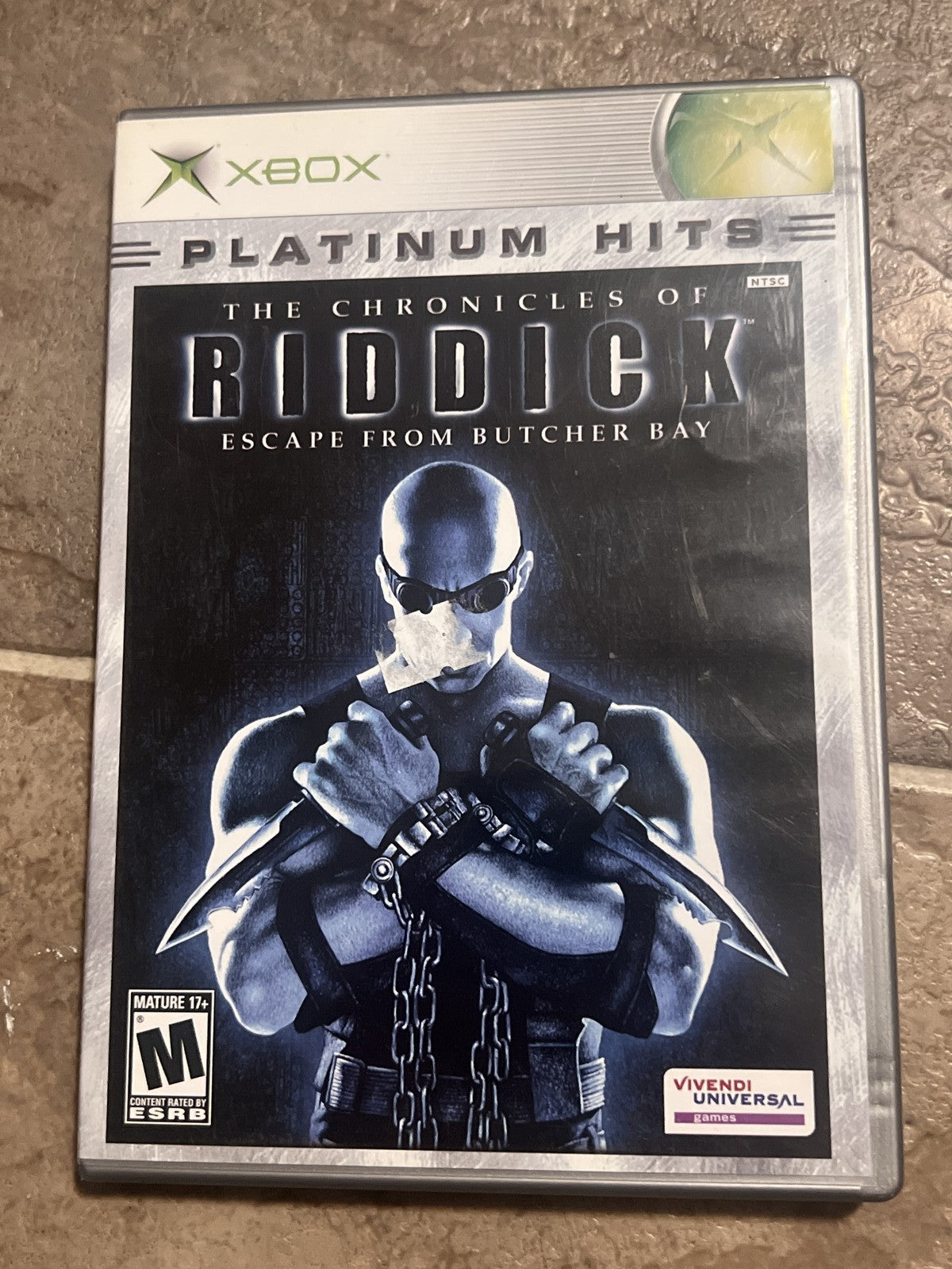 Chronicles of Riddick: Escape from Butcher Bay (Microsoft Xbox, 2004) CIB
