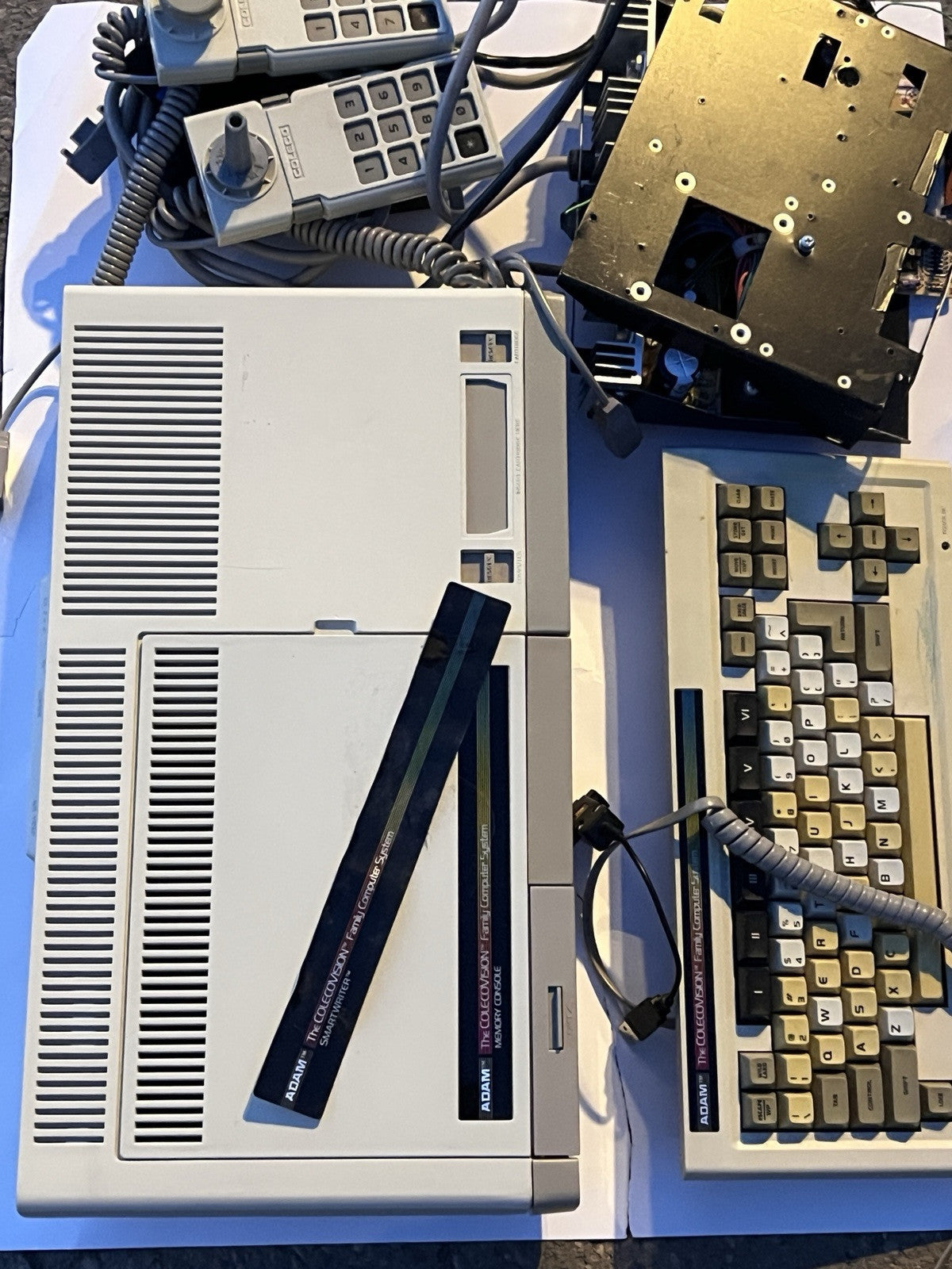 Coleco ColecoVision Adam Family Computer Console Keyboard Dissembled Printer