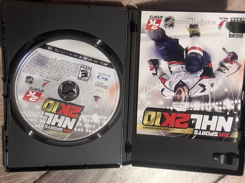 NHL 2K10 (Sony Playstation 3, 2009) NO ARTWORK