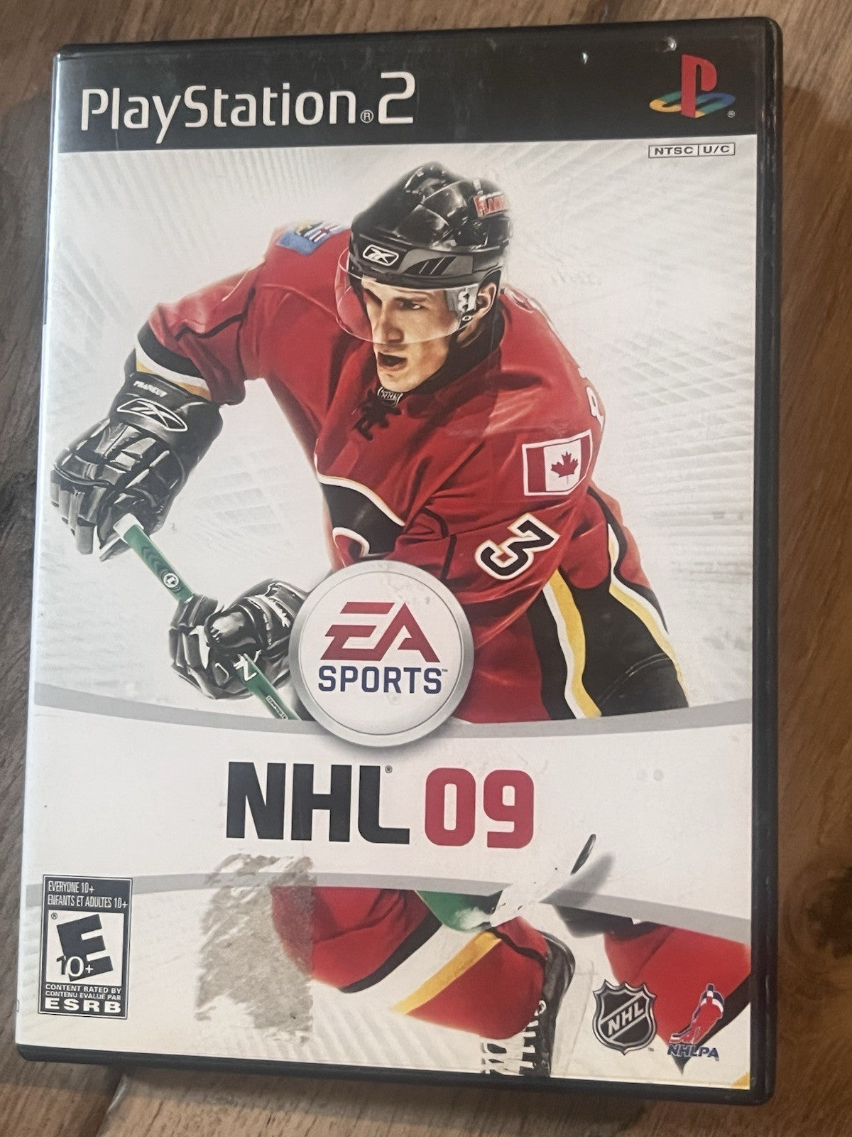 NHL 09 (Sony Playstation 2, 2008) NO MANUAL
