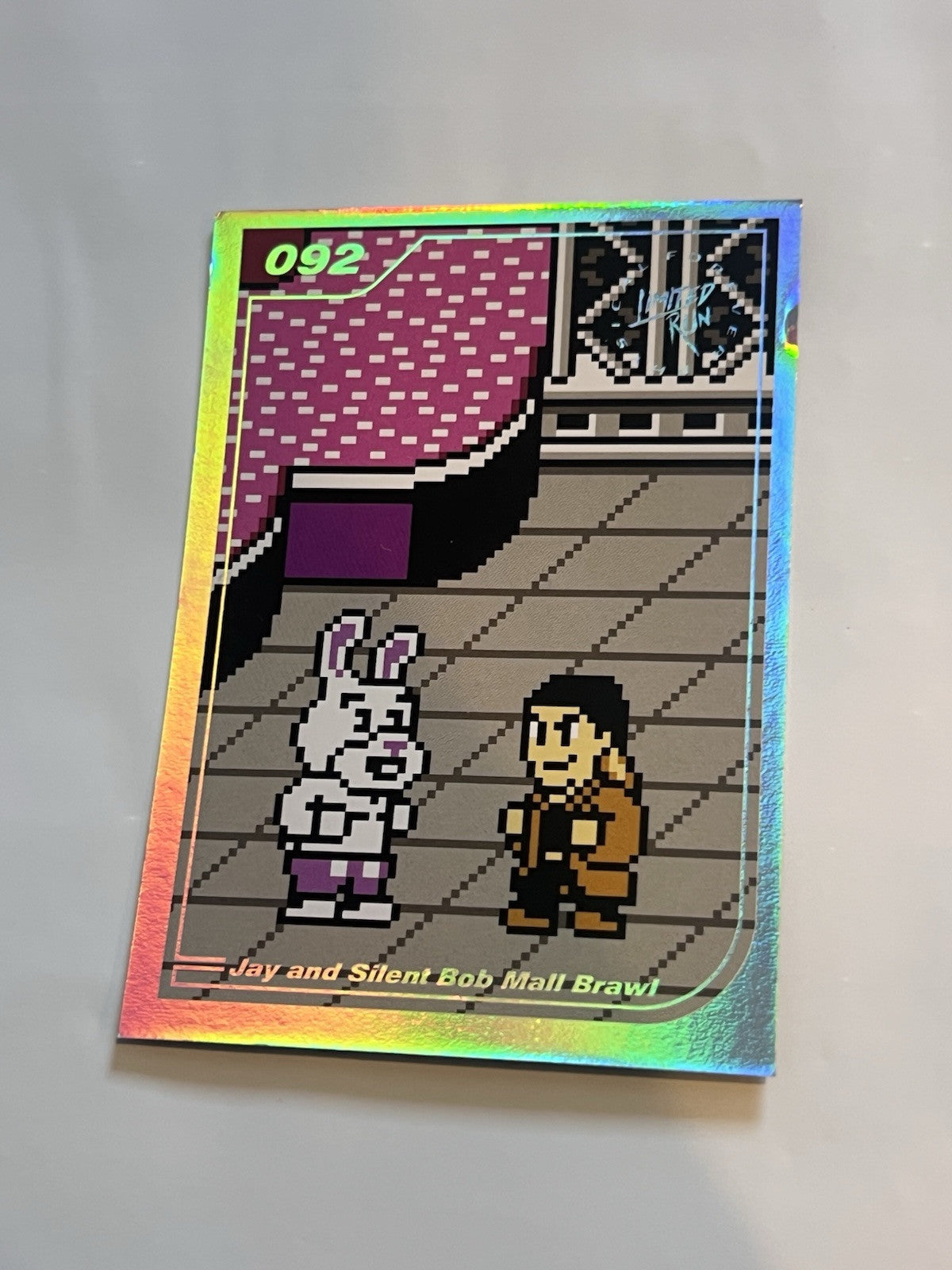 Limited Run Games Silver Trading Card Series 2 092 #092: Jay And Silent Bob Mall