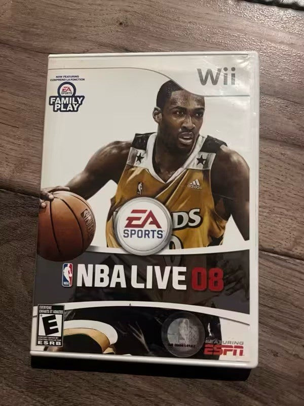 NBA Live 08 (Nintendo Wii, 2007) CIB COMPLETE