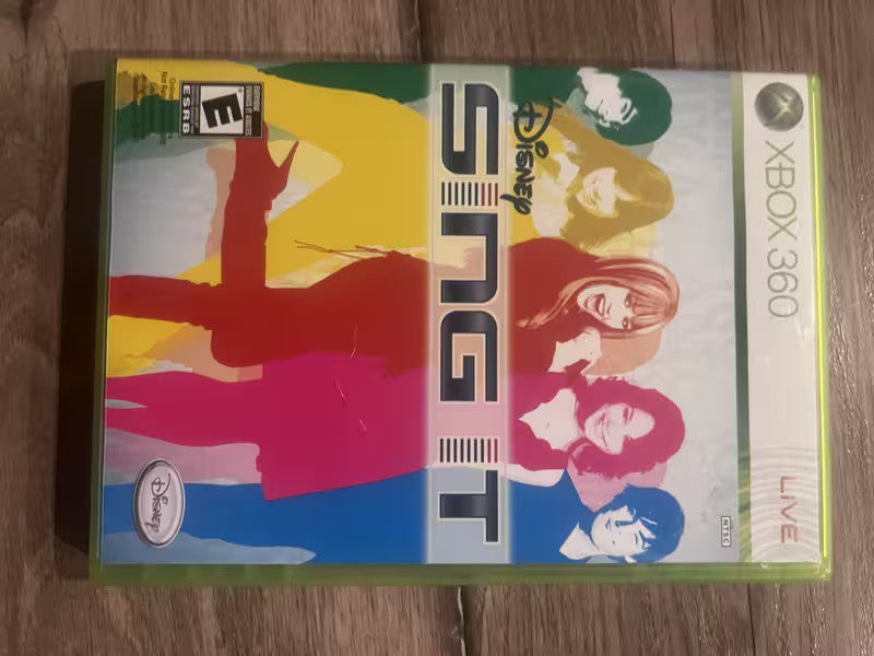 Disney Sing It (Microsoft Xbox 360, 2008) CIB