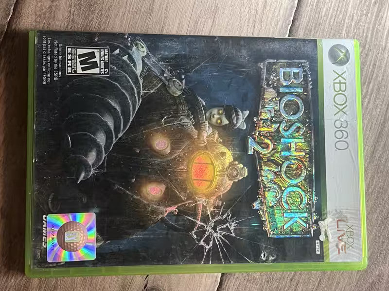 BioShock 2 (Microsoft Xbox 360, 2010) NO MANUAL