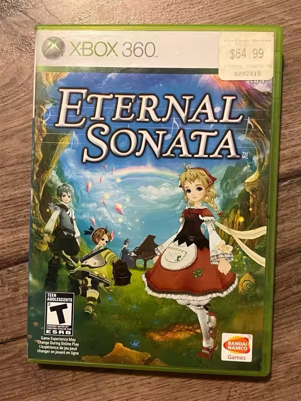 Eternal Sonata (Microsoft Xbox 360, 2007) CIB