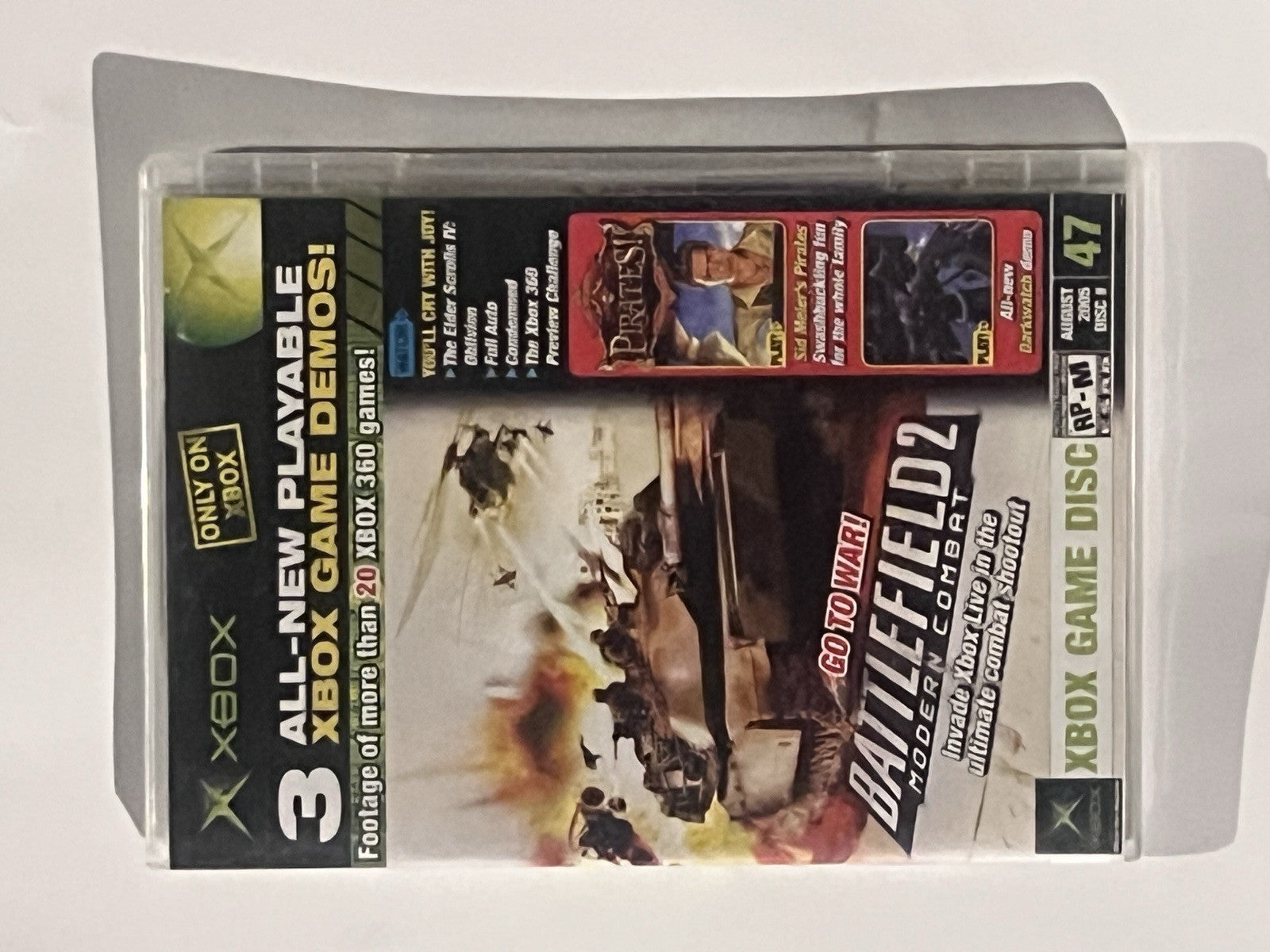 Official Xbox Magazine Demo Disc #47 August 2005 Battlefield 2 Modern Combat