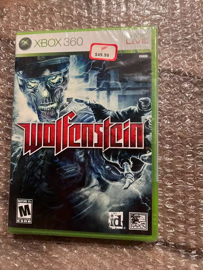 Wolfenstein (Microsoft Xbox 360, 2009) BRAND NEW SEALED