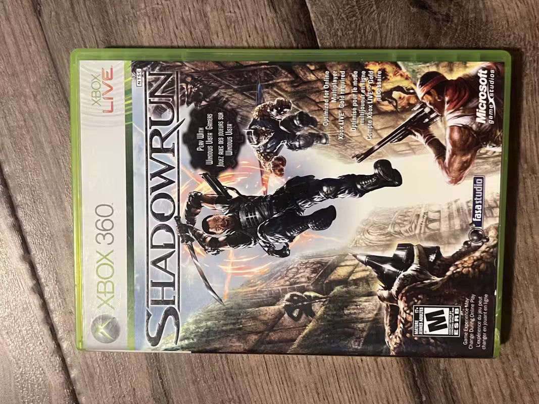 Shadowrun (Microsoft Xbox 360, 2007) CIB