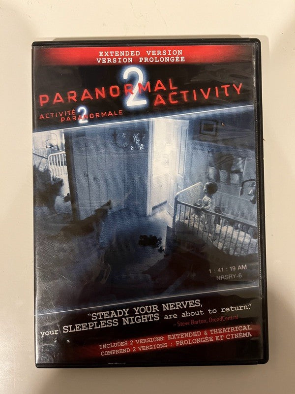 Paranormal Activity 2 (DVD, 2011)