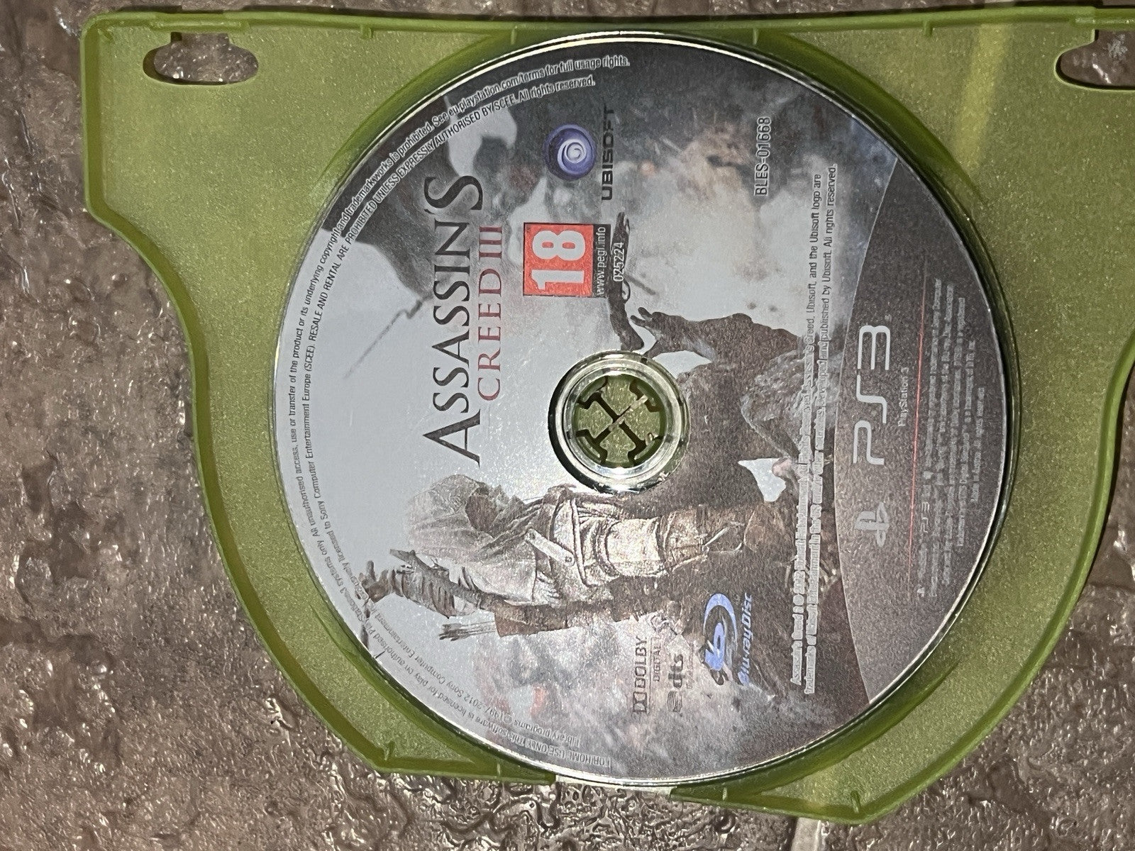 Assassin's Creed III 3 (Sony PlayStation 3 PS3, 2012) DISC ONLY PAL