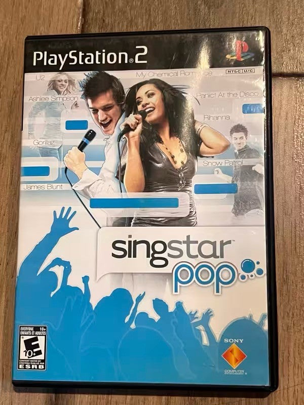 Singstar Pop (Sony Playstation 2, 2007) CIB