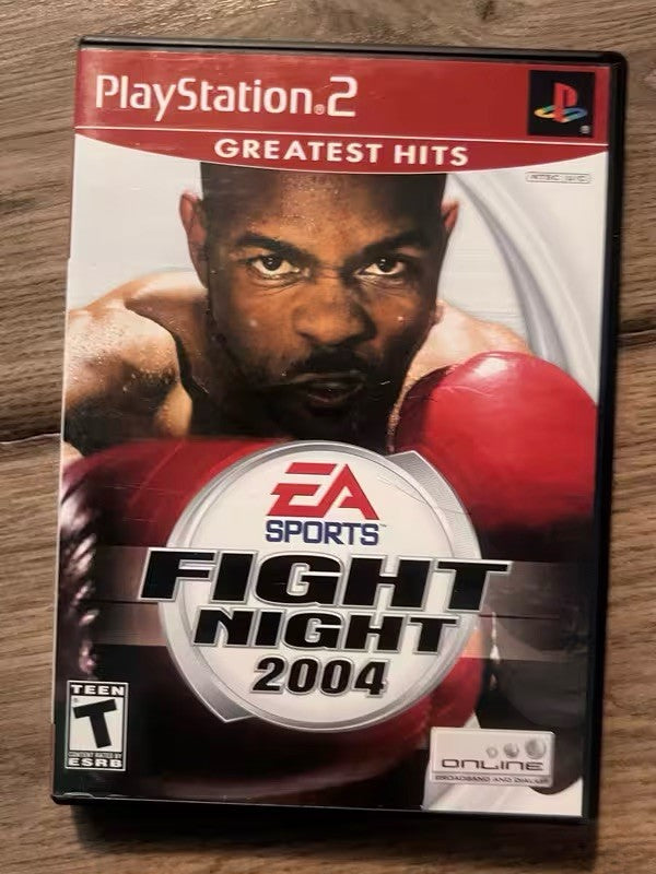 Fight Night 2004: Greatest Hits (Sony Playstation 2, 2004) NO MANUAL