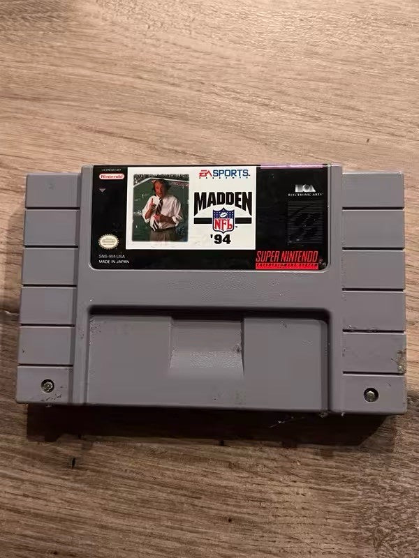 Madden NFL '94 (SNES Super Nintendo, 1993) CART ONLY
