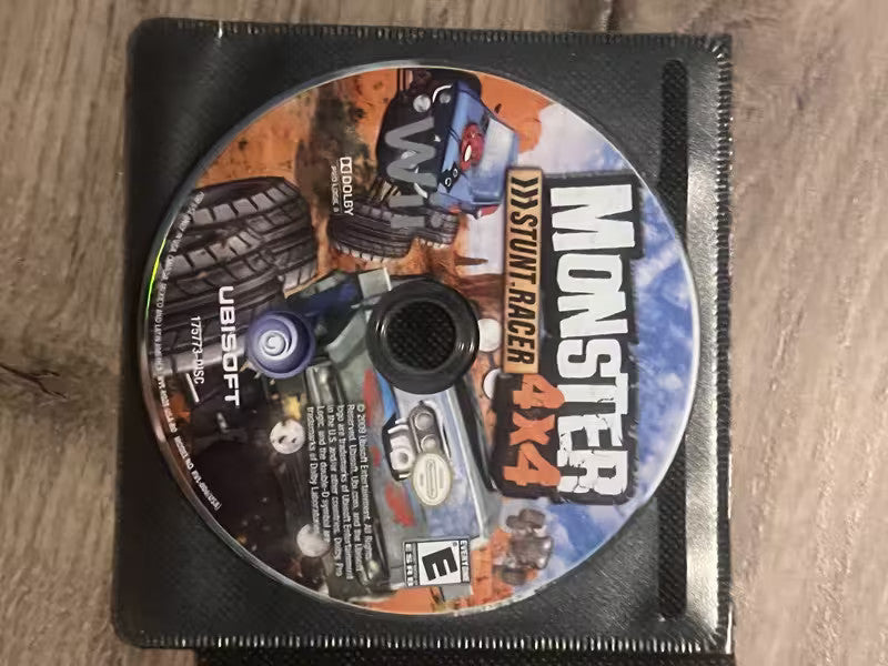 Monster 4x4: Stunt Racer (Nintendo Wii, 2009) DISC ONLY