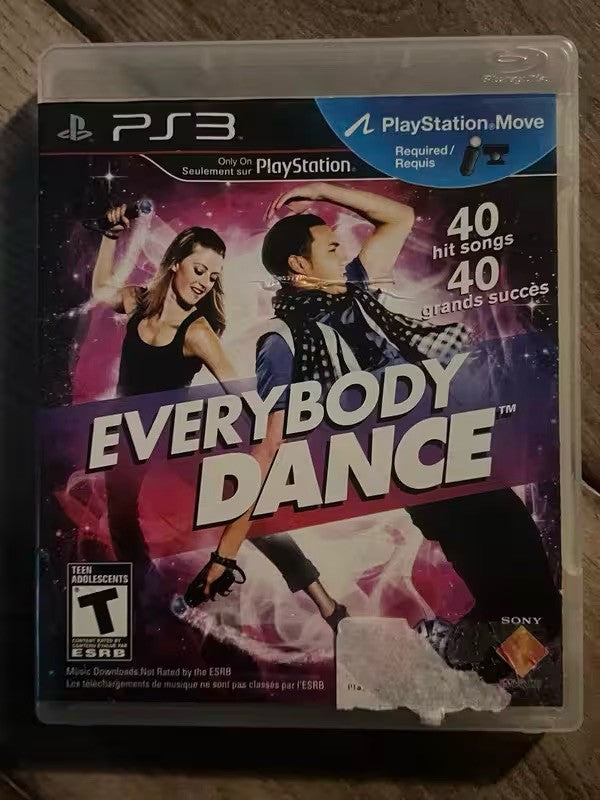 Everybody Dance (Sony Playstation 3, 2011) CIB