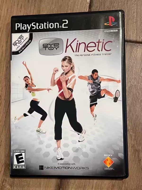 Eye Toy Kinetic (Sony Playstation 2, 2005) NO MANUAL