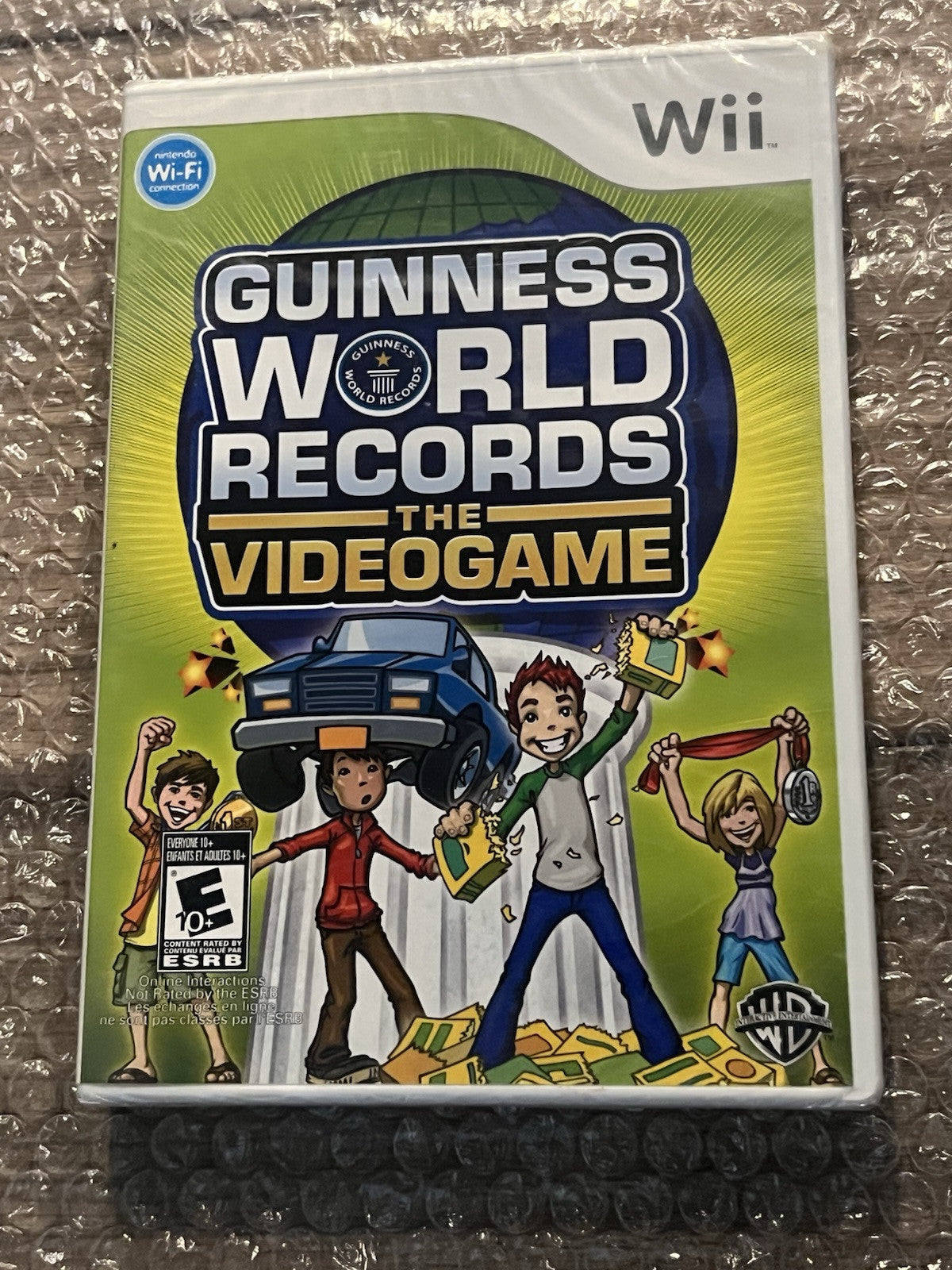 Guinness World Records: The Videogame (Nintendo Wii, 2008) NEW SEALED WITH TEAR