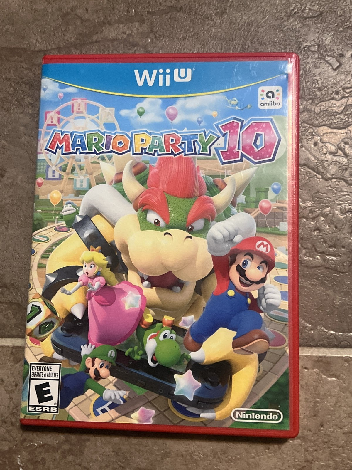 Mario Party 10 (Nintendo Wii U, 2015) CIB COMPLETE