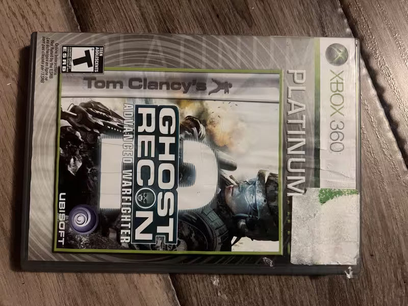 Tom Clancys Ghost Recon Advanced Warfighter 2 Platinum Hits (Xbox 360, 2007) CIB