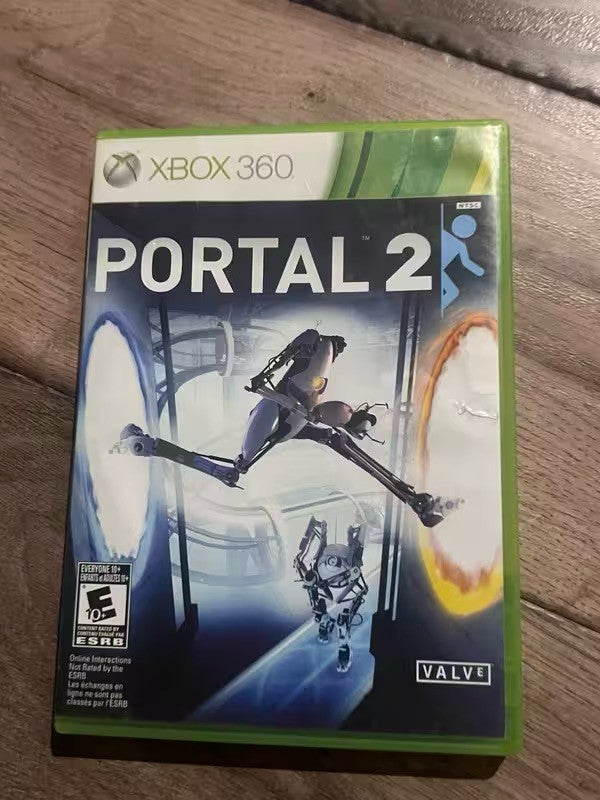 Portal 2 (Microsoft Xbox 360, 2011) CIB COMPLETE