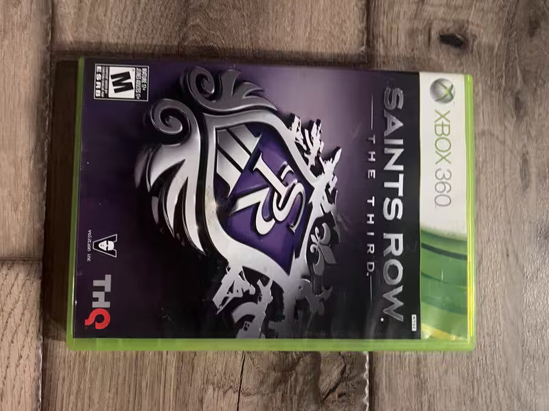 Saints Row: The Third (Microsoft Xbox 360, 2011) CIB