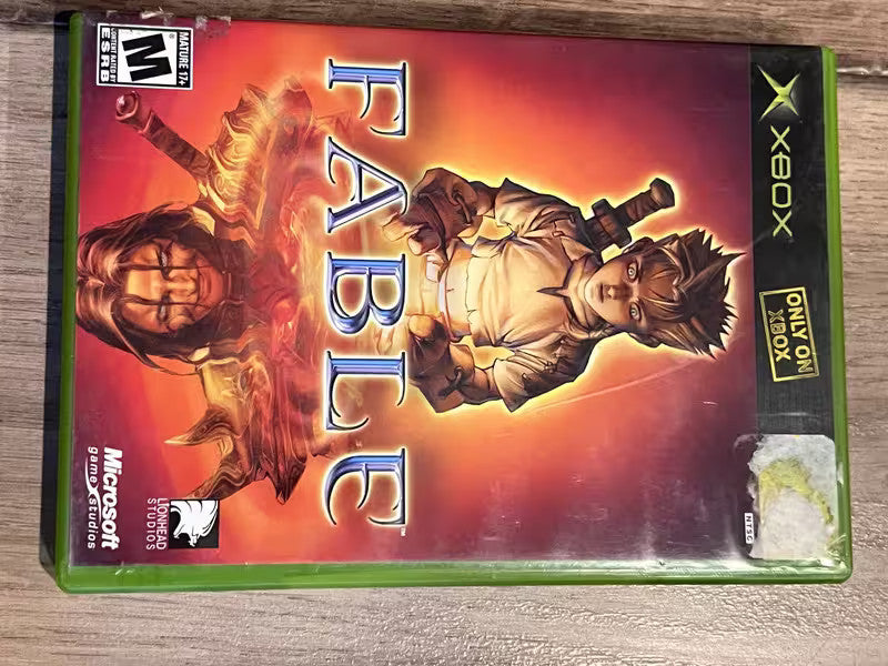 Fable (Microsoft Xbox, 2004) NO MANUAL