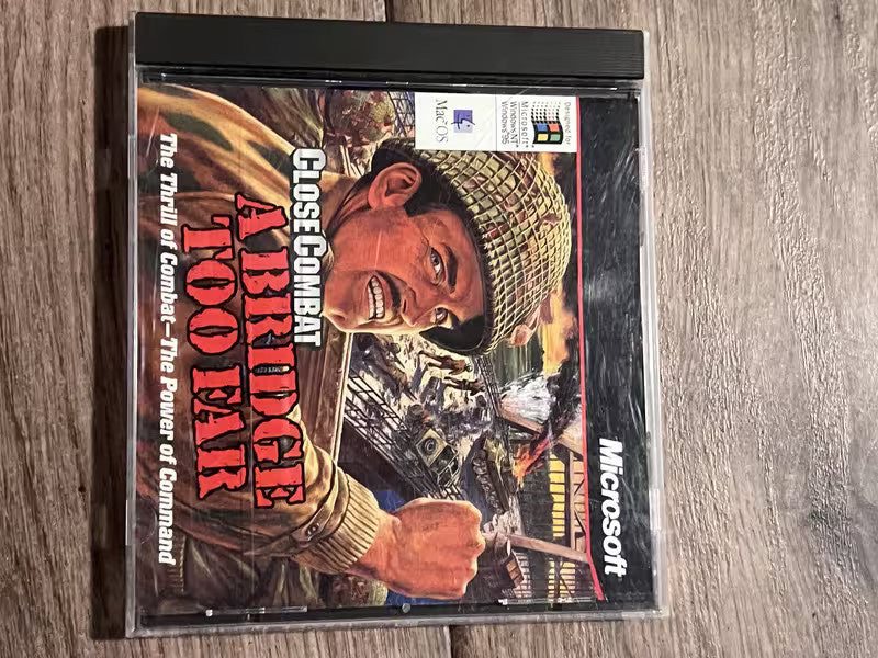 Close Combat A Bridge Too Far (PC/MAC CD-ROM, 1997) CIB WINDOWS 95 NT