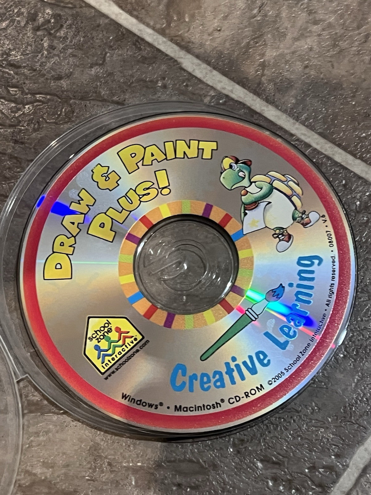 Draw & Paint Plus! BN Kids Creative Learning School Zone CD ROM PC 2005