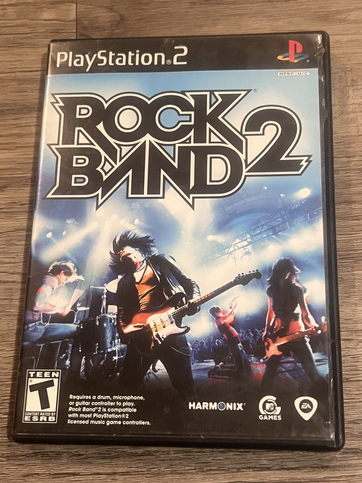 Rock Band 2: Game Only (Sony Playstation 2 PS2, 2008) CIB COMPLETE