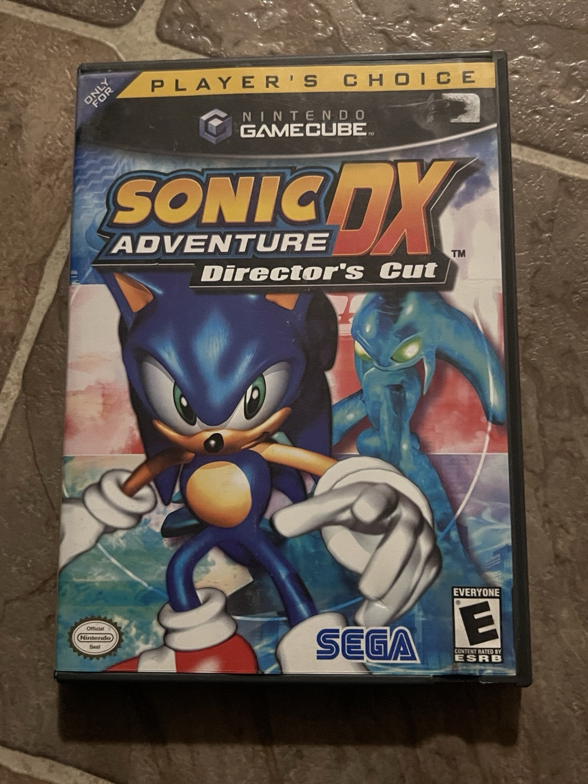 Sonic Adventure DX Director's Cut (Nintendo Gamecube, 2003) CASE ONLY NO MANUAL