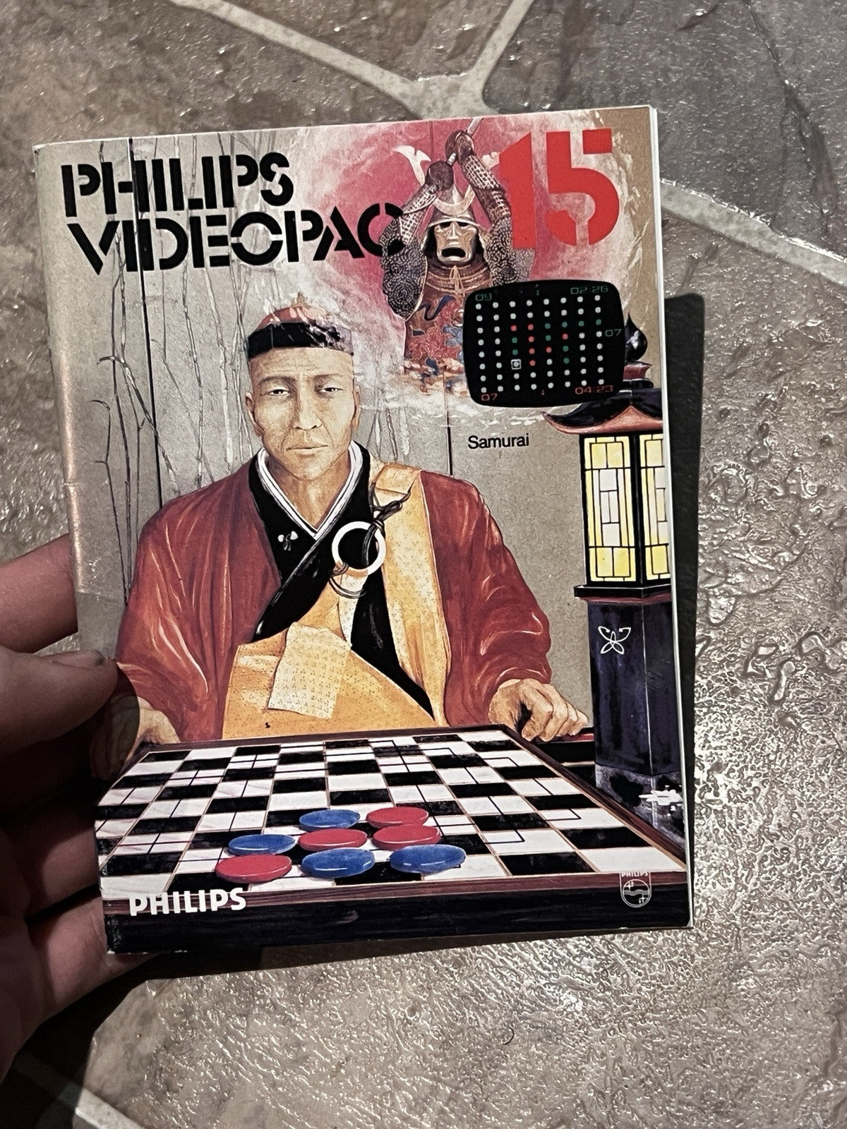Videopac 15: Samurai 1980 Philips Videopac G7000 – Vintage Game MANUAL ONLY