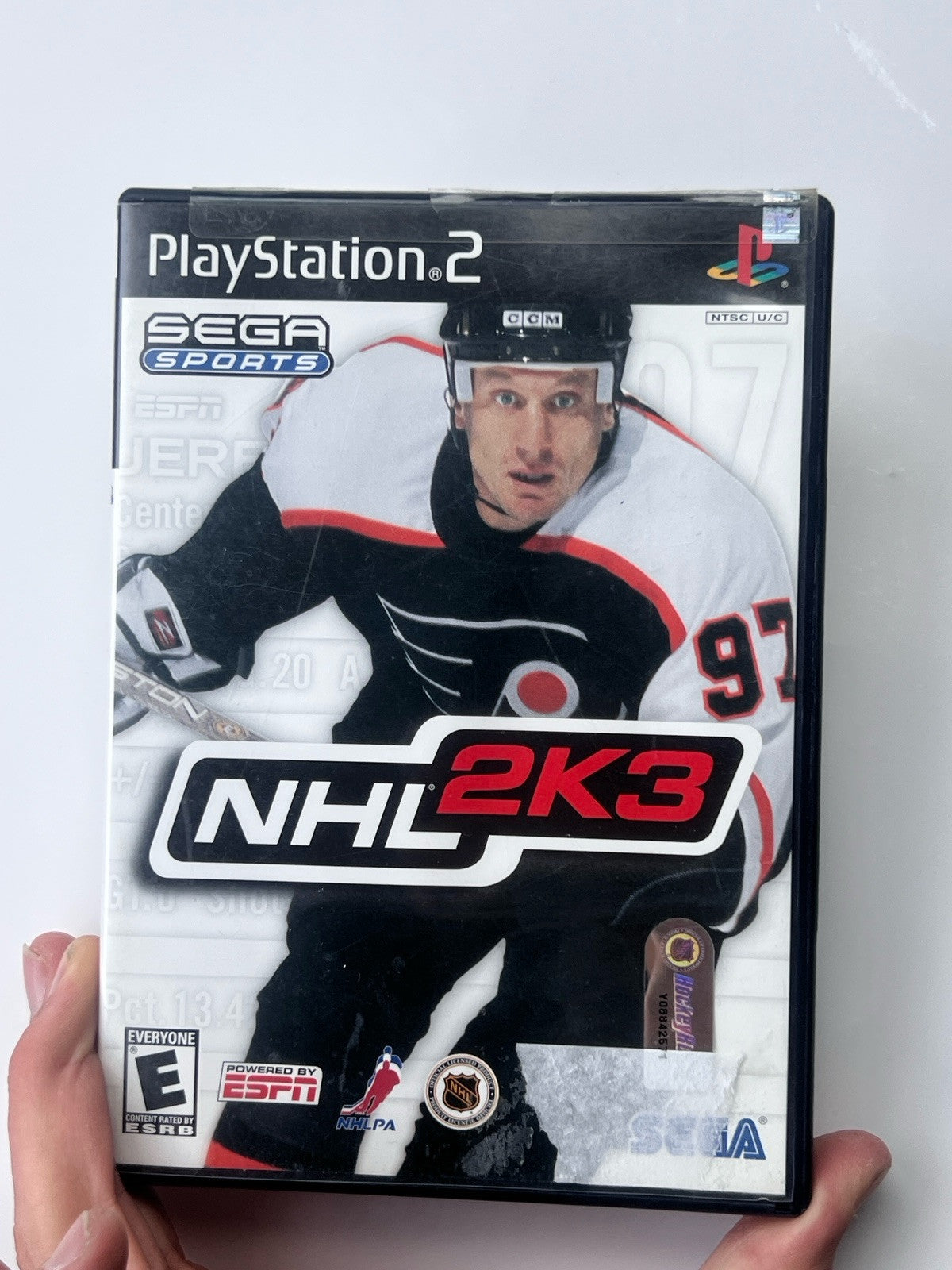NHL 2K3 (Sony PlayStation 2, 2002) NO MANUAL