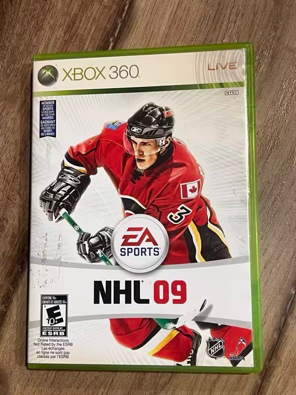 NHL 09 (Microsoft Xbox 360, 2008) NO MANUAL