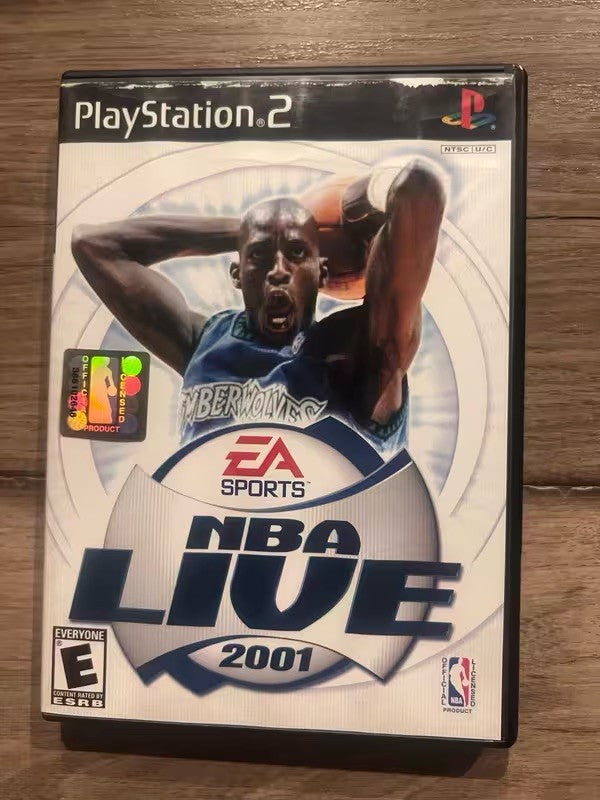 NBA Live 2001 (Sony Playstation 2, 2001) CIB