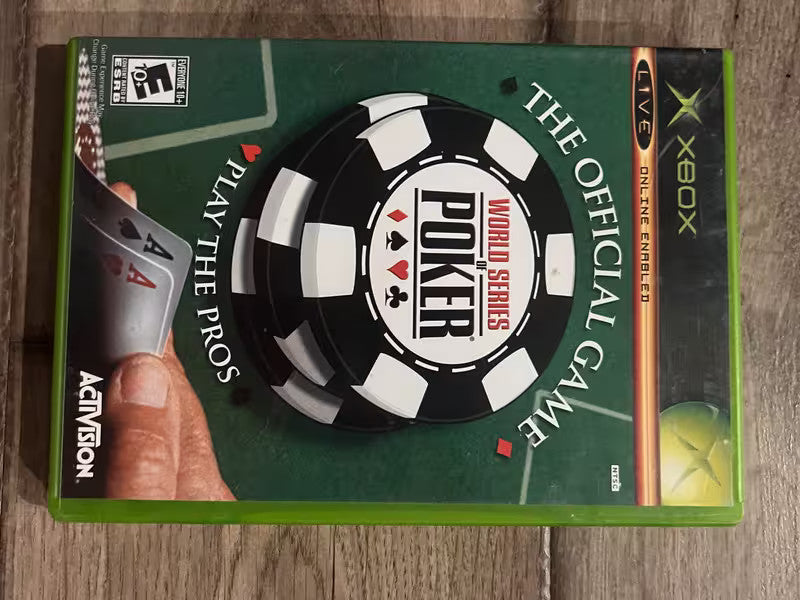 World Series of Poker (Microsoft Xbox, 2005) NO MANUAL