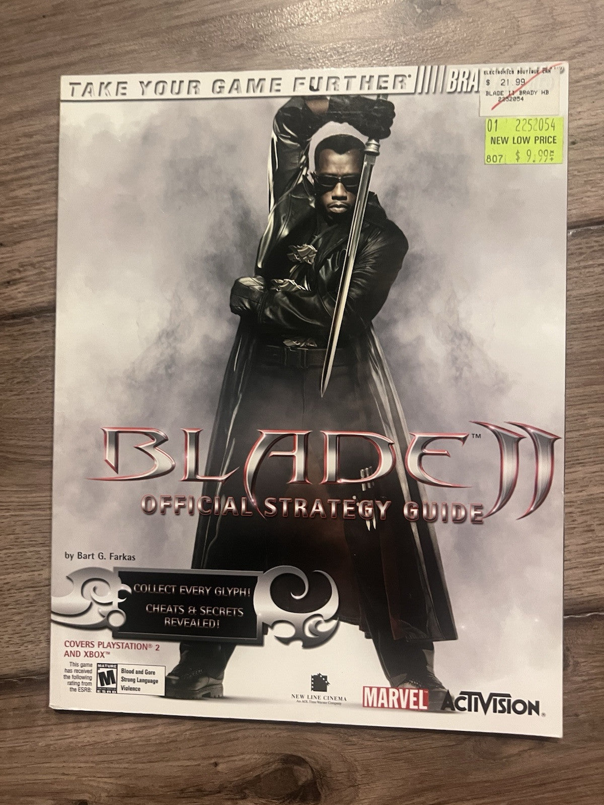Blade II Official Strategy Guide BradyGames 2002 Paperback