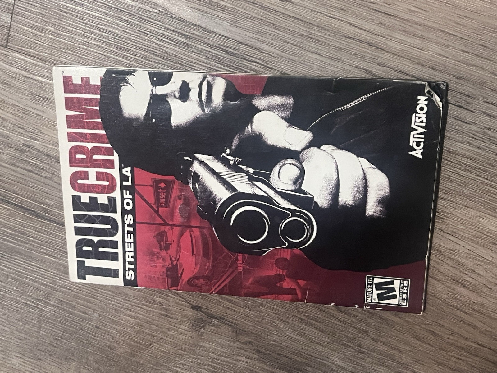 True Crime Streets of LA Manual Instruction Booklet Only Sony Playstation 2 PS2