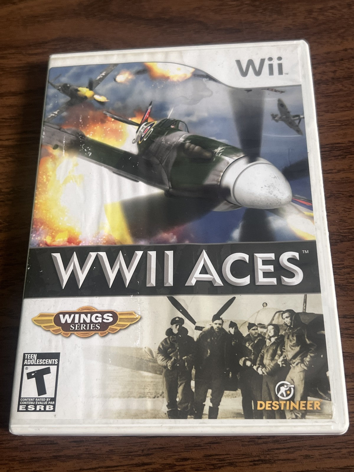 WWII Aces (Nintendo Wii , 2008) CIB COMPLETE