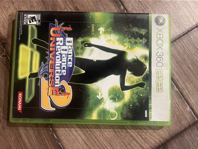 Dance Dance Revolution Universe 2 (Microsoft Xbox 360, 2007) NO MANUAL