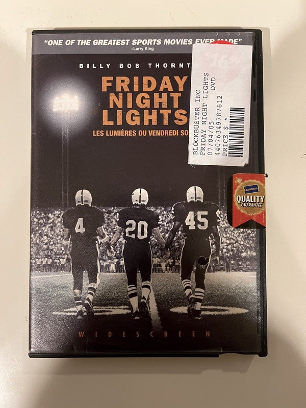 Friday Night Lights (DVD, 2005)