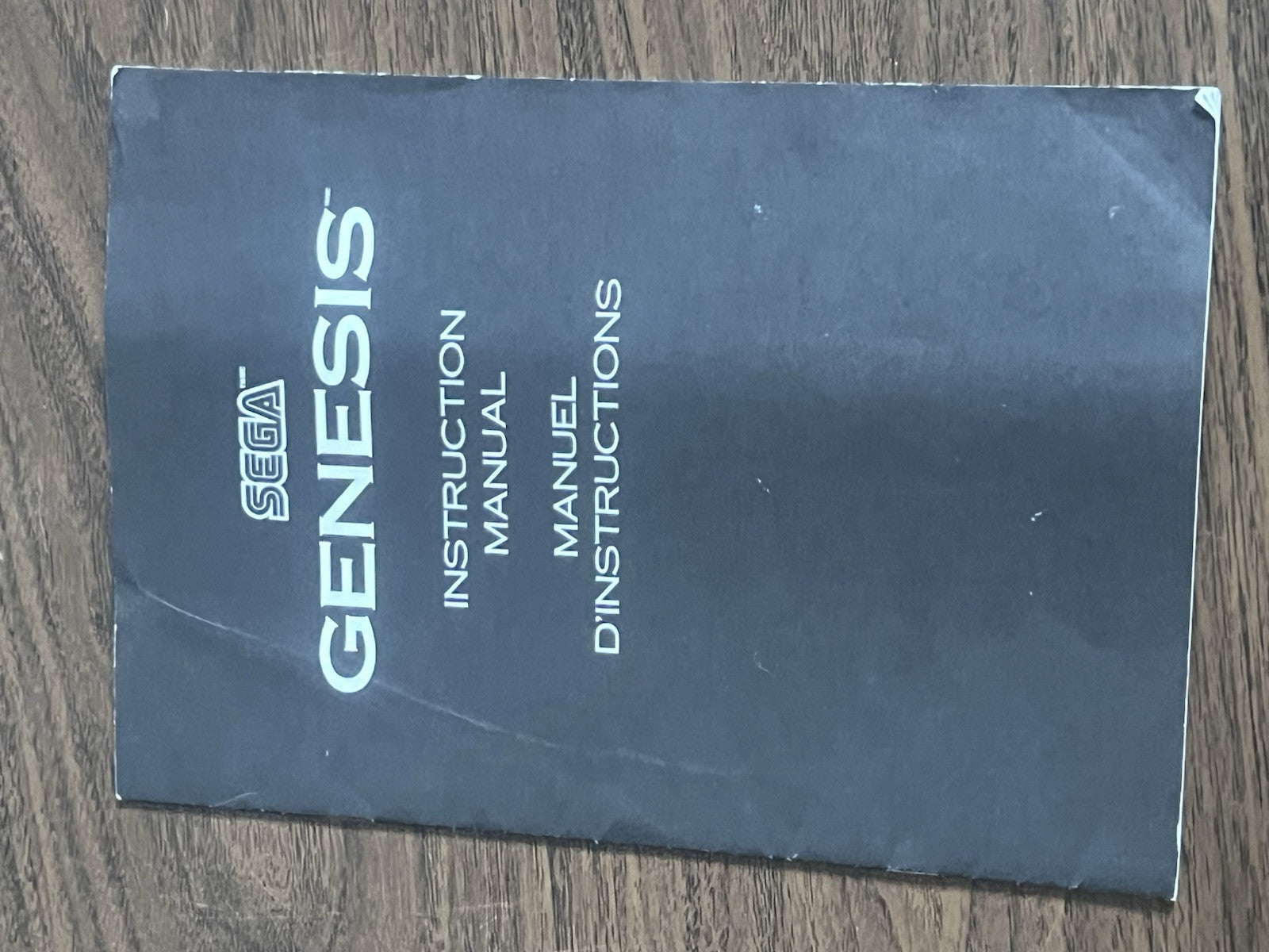 Sega Genesis System Console Instruction Manual Booklet Only 1995