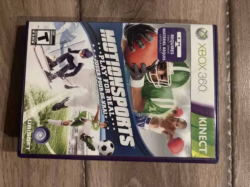 MotionSports (Microsoft Xbox 360, 2010) NO MANUAL
